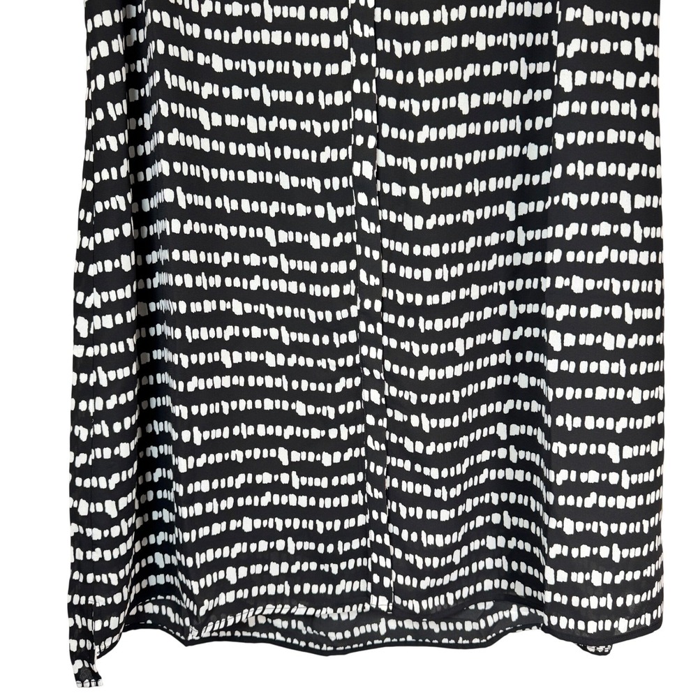 APT 9 Black‎ White Sleeveless Shift Dress Women 18W Office Church Summer New - Picture 3 of 8